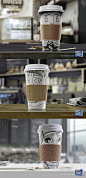 口香糖广告做到了咖啡杯身上！你看懂了吗？