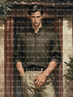 赛多封面设计工作室采集到版权-近代年代男【授权QQ3324352440】
