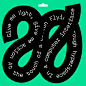 This may contain: the words are written in black on a green background