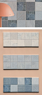 Inga Sempé and Mutina present Tratti #tiles