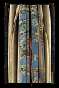 【Marbled fore edges】经常看古本扫描书的人估计对封装前后的大理石纹理不陌生。然而前几天收到了个笔记本的边缘竟然也是这种大理石纹理，问了一下说这是过去"书籍边缘装饰"的一种，制作方法就是传统的“泡进去转一下法”。当时还以为是开玩笑，结果查了一下发现还真是，现在竟然还有这么做的..