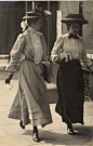 Street style 1906: Edward Linley Sambourne’s photographs.  What Sambourne captures in his street photography, and why his pictures are of interest to historians of fashion, is a certain casual look all the young women in them have, which is quite differen