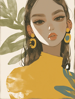 赏……采集到时尚插画