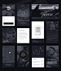 一套单色的APP UI kit 包大包下载 #UI# #iOS# #APP#