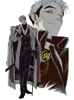 插画分享｜Dogho31 독호 漫感帅哥 张力拉满_4_小艺po_来自小红书网页版
