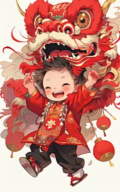 卡通可爱龙宝宝元素素材图片