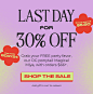 Last Day for 30% off. Grab your FREE party favor, our OG ponytail Magical Miya, with orders $66+.
