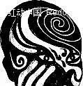 一个黑白色脸谱ai格式|工艺品|黑白色|脸谱|矢量素材|矢量图|一个|一个团队|一个漂亮的舞字|从一个鱼缸跳入另一个|一个吊着一个的小黄人