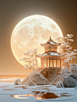 midjourney 丨 超级月亮 - 小红书