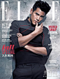 彭于晏拍摄台湾版《ELLE》杂志封面