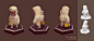 CDC low poly dude and his blonde colleague., Denis Spichkin : Low poly character and few frames for personal project.
