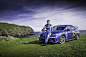 Subaru-WRX-STI-at-Isle-of-Man-2014-9 Coypright by MiMo Show 米莫说