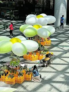春日市集气模，创意市集设计，活动策划方案