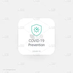 COVID-19 Prevention UI/UX design template