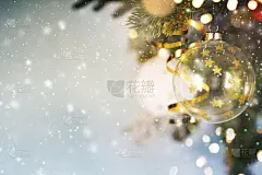 雪花,新年前夕,背景,贺卡,木制,圣诞装饰,新的,边框,桌子