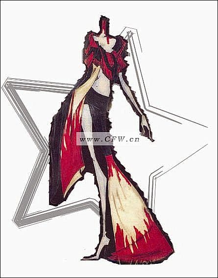 涅磐1-女装设计-服装设计