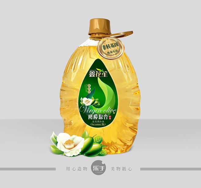 包装设计 食用油包装 简洁平面设计  网...