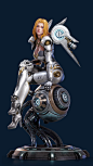 Olvia模型 - 角色/人物/生物 - 作品模型 - CG模型网