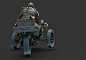 The Journey , Rory Björkman : My Submission to the Artstation challenge "The Journey" 3d vehicles

My idea was to portrait a cool looking old guy setting off on a journey from Stockholm with his bags strapped to the back of his bike. I decided t