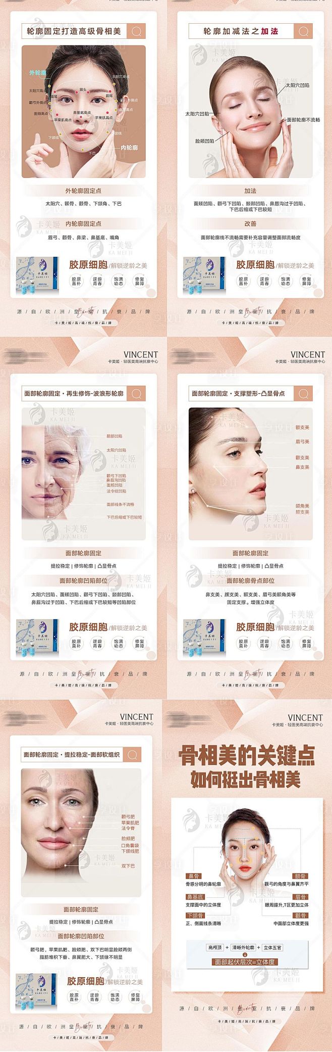医美面部美学系列-源文件