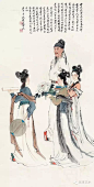 刘凌沧 当代工笔重彩人物画大师