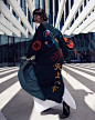 Photography: Andreas Ortner Styled by : Sayuri Bloom Hair & Makeup: Carolin Jarchow Model: Justine Guneau