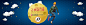 飞奔到月球 学院风青年男装海报 #Banner#