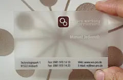 39款透明商业名片创意设计作品-名片设计-独创意设计网