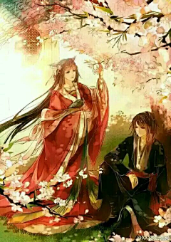 安卡呀~采集到【底图】古风情侣or多人