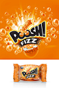 ARCOR POOSH - NEW BRAND POSITIONING : Brand redesign and new positioning for Arcor's chewing gum Poosh.