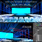 3D舞台灯光效果图
