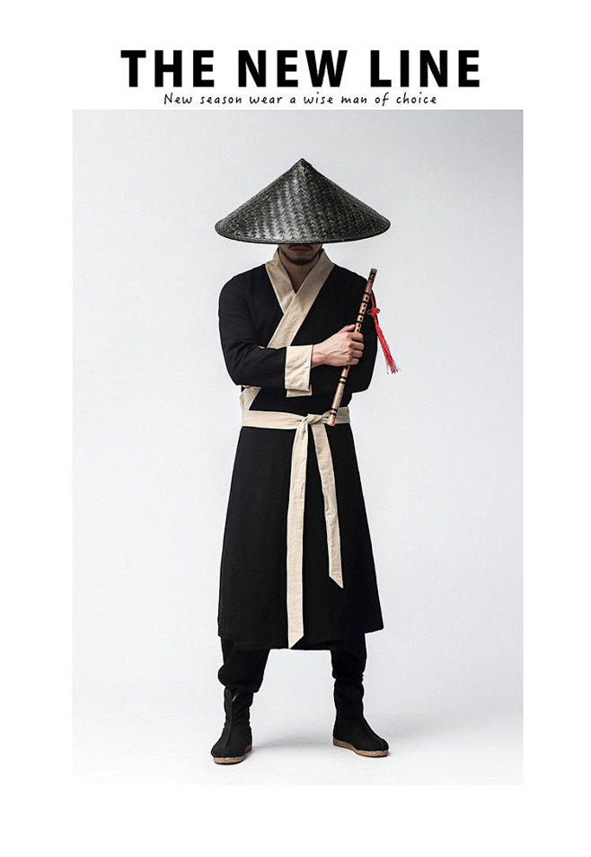 春季中国风古装汉服男装侠客书生民族风传统...
