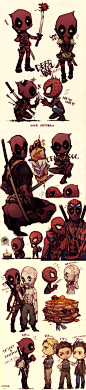 Deadpool/Spidey by CircusMayer on deviantART