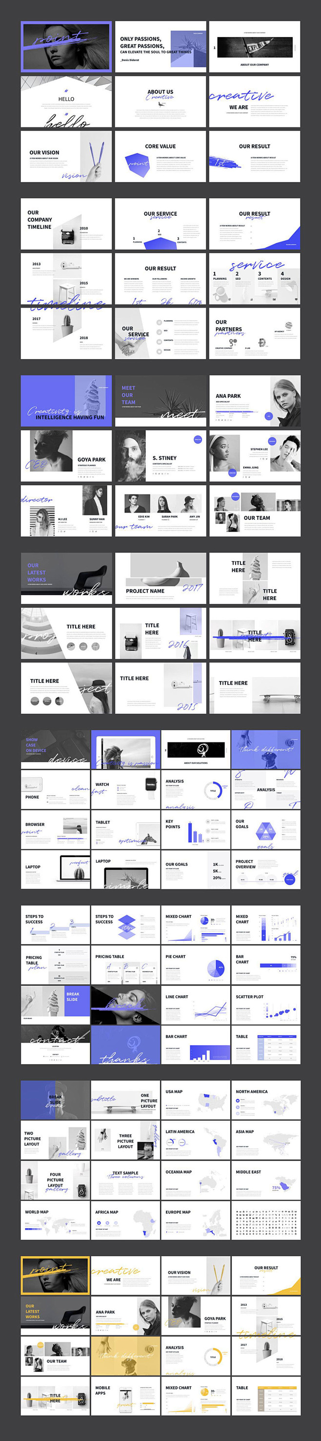 Ppt 项目 | Behance 上的照...