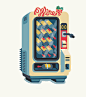 Vending Machines : Illustration for Fast Company