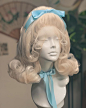 复古时尚，女性发型素材。

neciashairstyling ​​​​#发型# #绘画参考# ​​​​