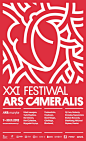 xxi ars cameralis festival 2012 formatb1 1, by marta gawin - typo/graphic posters : poland