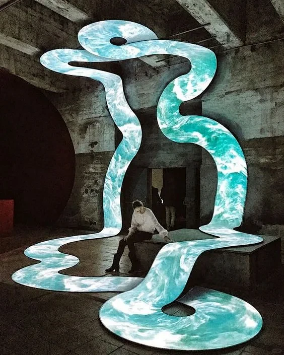 展厅 | 把会发光的河搬进房间 - 小红...