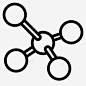 分子化学结构分子结构图标 页面网页 平面电商 创意素材