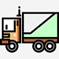 卡车图标高清素材 运输 页面网页 平面电商 创意素材 png素材