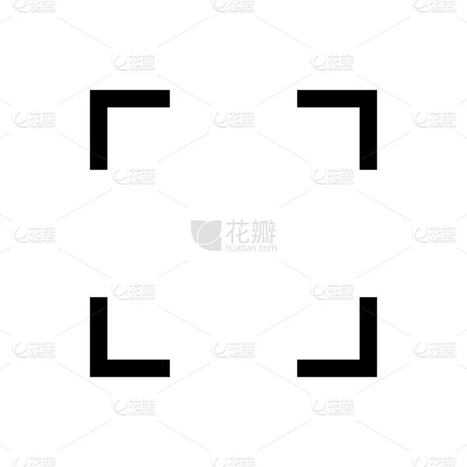 自动对焦相机图标素材-花瓣网