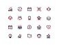 Events Data Icons marketing events music ios ux ui calendar dashboard location intelligence predict icon set icon designer iconography icon data