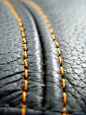 Leather Stitching, via Flickr.: 