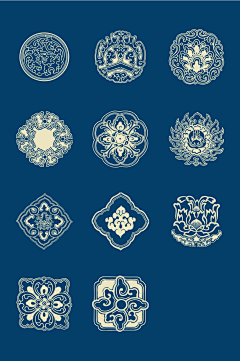 轻黛采集到花纹  纹路