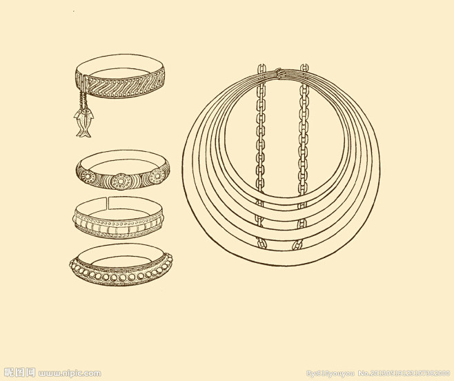 瑶族银饰图案源文件