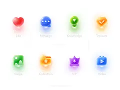 Colorful Icons_white