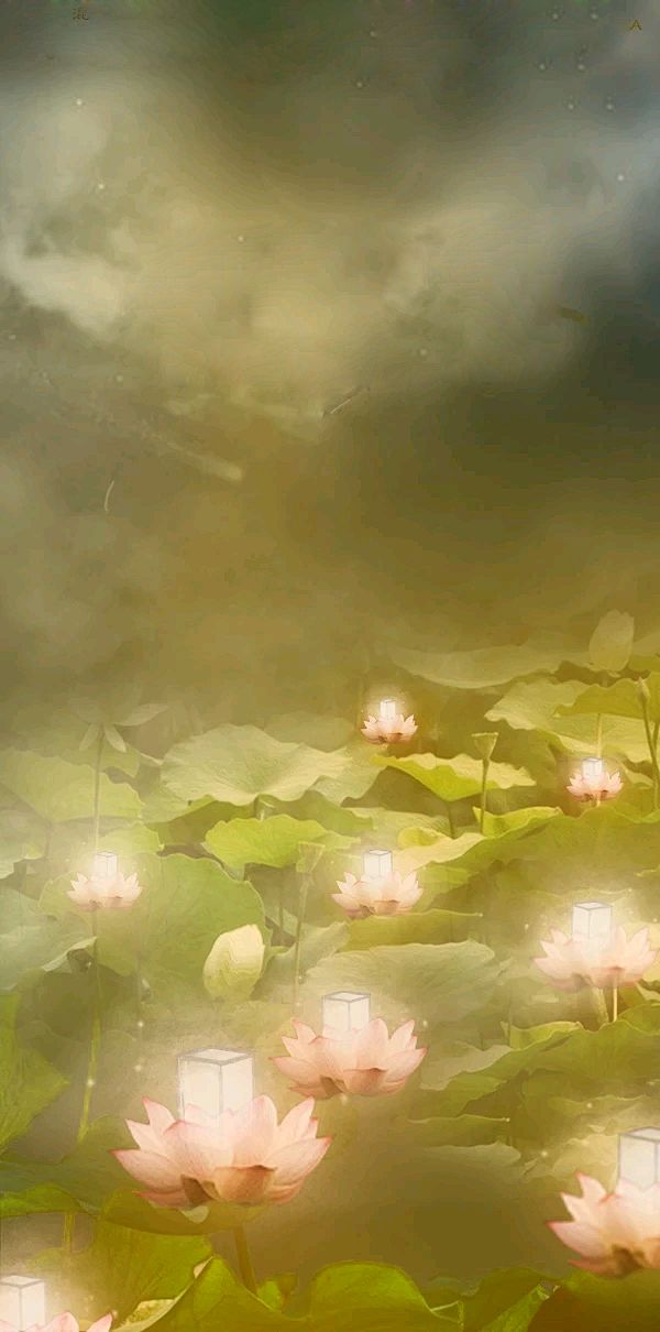 古风/底图/背景/海报/荷花。汜荩处理去...