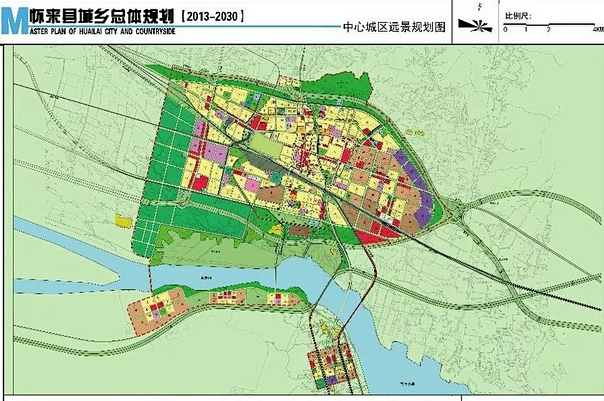 怀来县城乡总体规划图（2013-2030） - 张家口乐居网-花瓣网