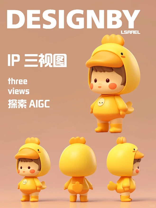 IP设计|小黄鸭IP