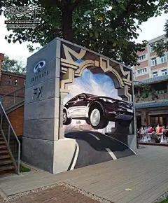 3D画，3D Painting，3D地画，3D壁画，街头地画，3D立体画，魔幻3D画，3D手绘，齐兴华，3D立体地画，3D立体壁画，街头地画，城市立体画，3D墙地立体画，